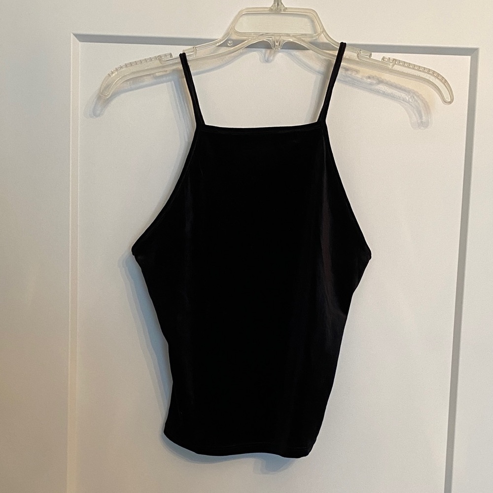 Velvet  Black Women's Top